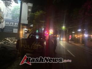 Unit Samapta Polsek Kuta Utara Beri Rasa Aman Aktipitas Wisata Di Jalan Berawa