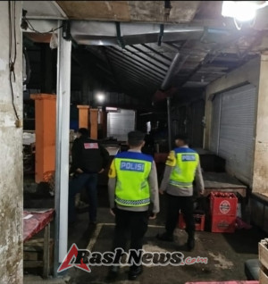 Antisipasi Gangguan Kamtibmas Polsek Penebel  Patroli Malam Hari