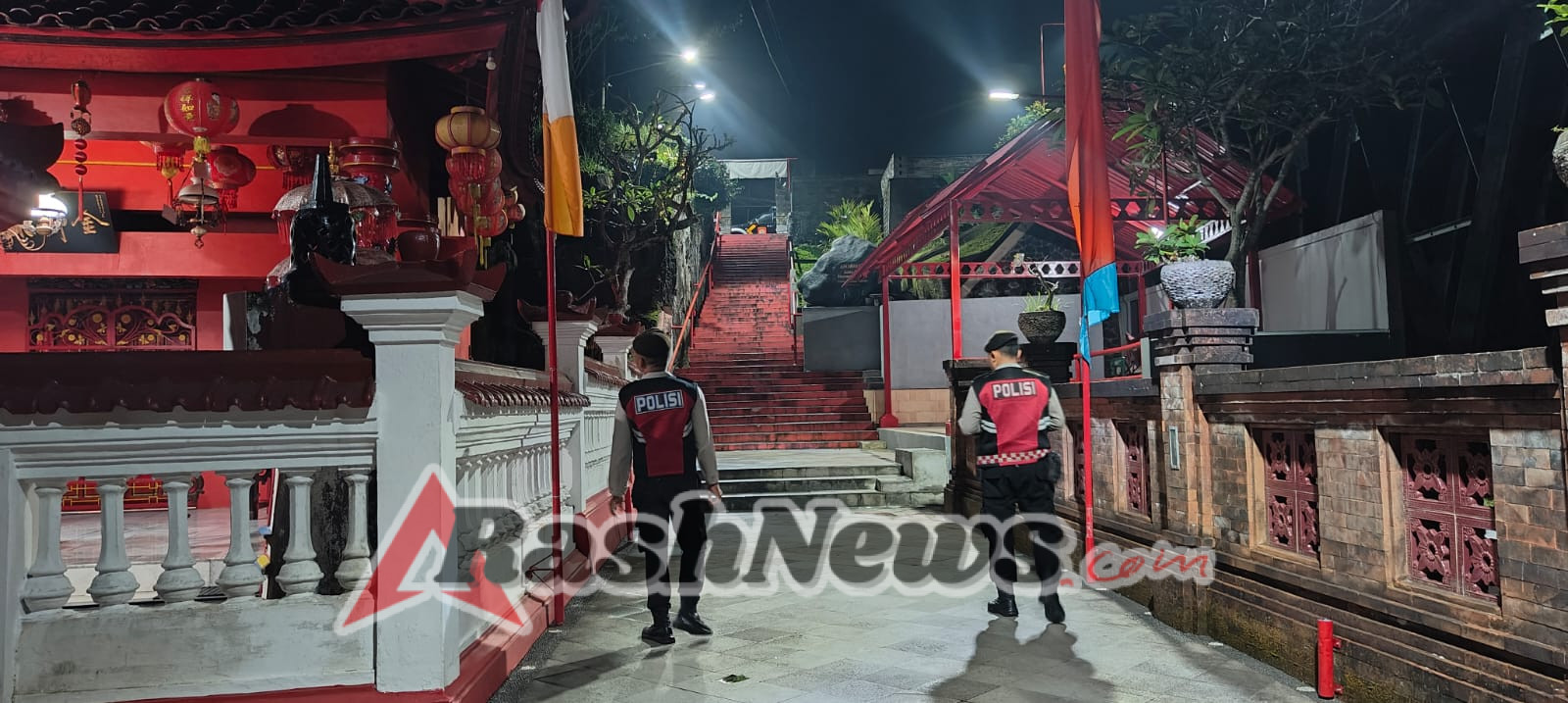 Blue Light Patrol Polsek Blahbatuh, Upaya Preventif Cegah Gangguan Kamtibmas