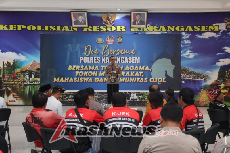Polres Karangasem Gelar Doa Bersama untuk Keamanan dan Kedamaian Nasional