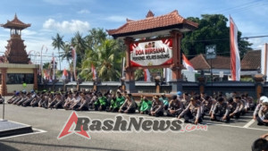 Polres Badung Adakan Doa Bersama Untuk Keamanan dan Kedamaian Nasional