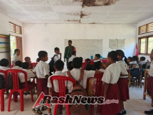 Babinsa Kodim 1602/Ende Jalin Sinergi dengan Masyarakat untuk Wujudkan Kamtibmas