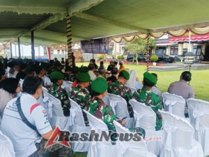 Dandim 1616/Gianyar Hadir dalam Doa Bersama untuk Almarhum Pengemudi Ojol