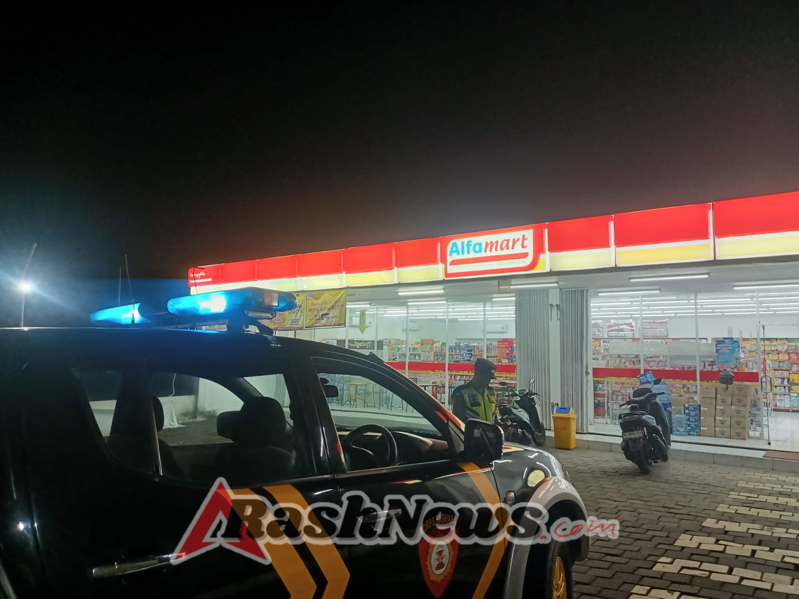 Polsek Baturiti Intensifkan Patroli Blue Light dan patroli subuh