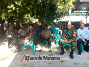 TNI Hadir di Tengah Masyarakat, Babinsa Taliwang Berbagi Duka dengan Warga