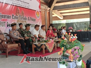 Semangat Kebersamaan, Kapolsek dan Forkopimcam Hadiri Kejuaraan Catur HUT Desa Blahbatuh