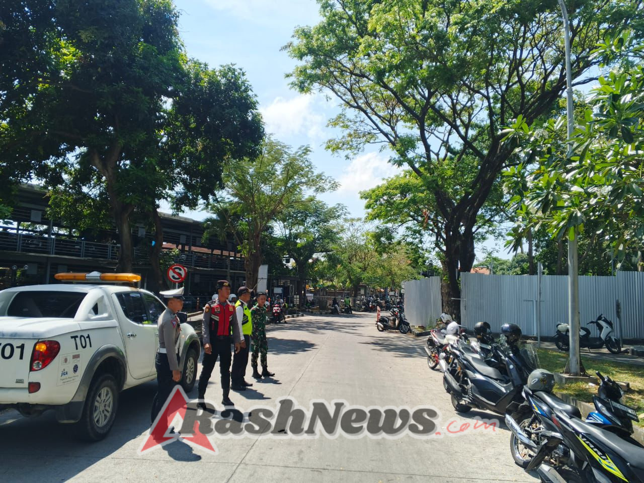 Polres Bandara Ngurah Rai Siagakan 70 Personel Pasca Demo di Denpasar, Situasi Tetap Kondusif