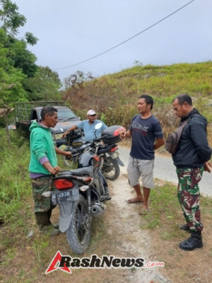 Jaga Kamtibmas, Babinsa Bersama Bhabinkamtibmas Klarifikasi Sengketa Upah Gembala di Kahali