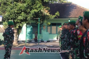 Pastikan Kesiapan, Kasdim Klungkung Pimpin Apel Siaga Kodim