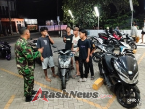 Koramil 1628-03/Seteluk Tingkatkan Pengamanan Lewat Patroli Wilayah