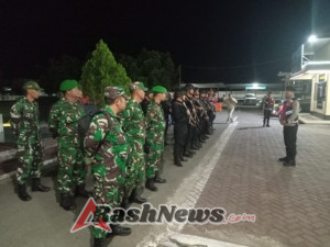 Wujud Kekompakan TNI-Polri, Patroli Bersama Tekan Isu Provokatif di Sumbawa Barat
