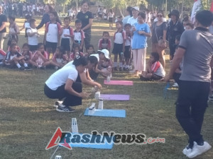 Lomba17an Digelar, Babinsa Jungutbatu Sebut Bangun Persatuan Dan Semangat Nasionalisme