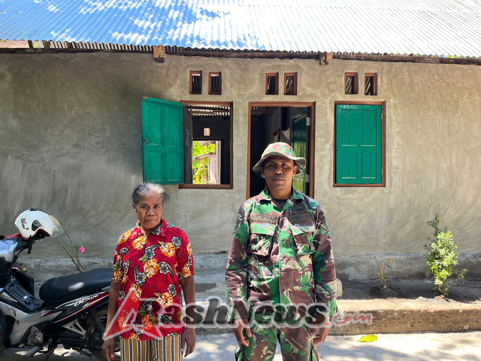 Gotong Royong Satgas TMMD dan Warga Hasilkan RTLH Tuntas 100%