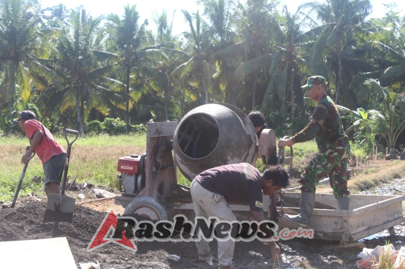 Satgas TMMD 125 Dipimpin Dansatgas Letkol Rizal dan Dan SSK Lettu Prajana, Bukti Nyata TNI Bersama Rakyat