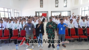 Kuliah Kebangsaan Bersama Kasdim 1612/Manggarai, Mahasiswa UNIKA Ruteng Antusias