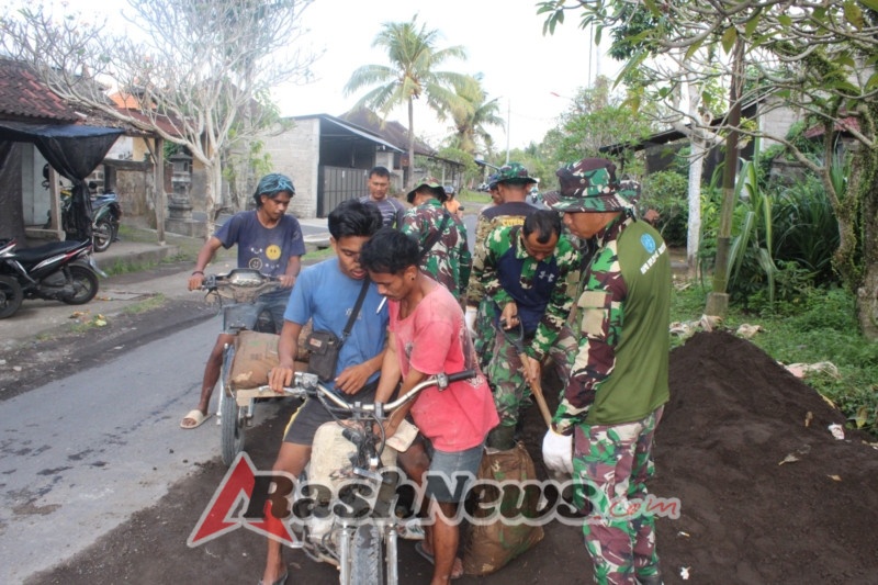 Jalan Usaha Tani dan Saluran Air Primer TMMD 125 Dorong Produktivitas Petani