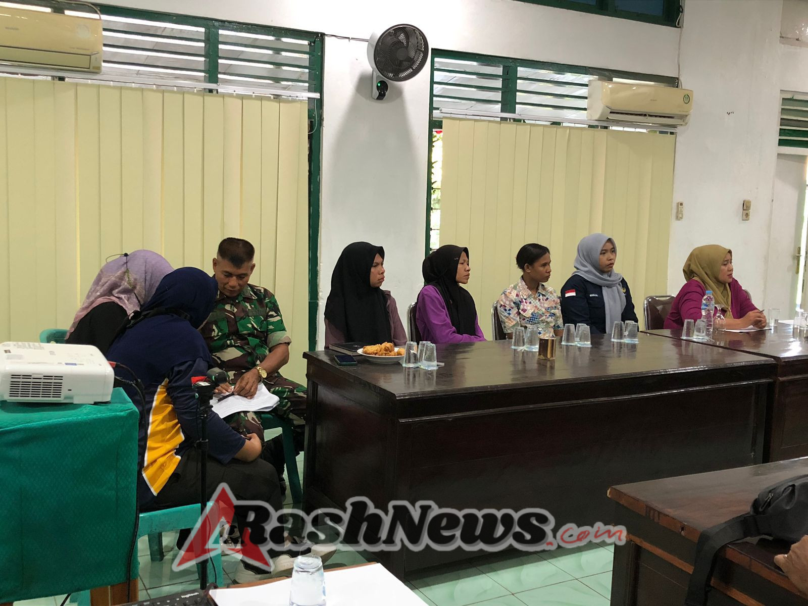 Kodim 1622/Alor Gelar Technical Meeting Turnamen Bola Voli HUT RI ke-80