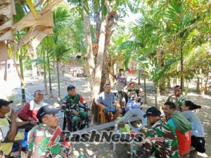 Ciptakan Kebersamaan, Pos Dafala Makan Sirih Pinang Bersama Masyrakat  Simbol Kekeluargaan