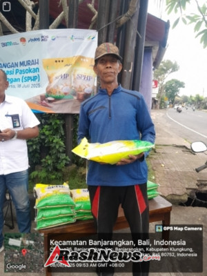 Dukung Ketahanan Pangan, Babinsa Banjarangkan Monitoring Program SPHP