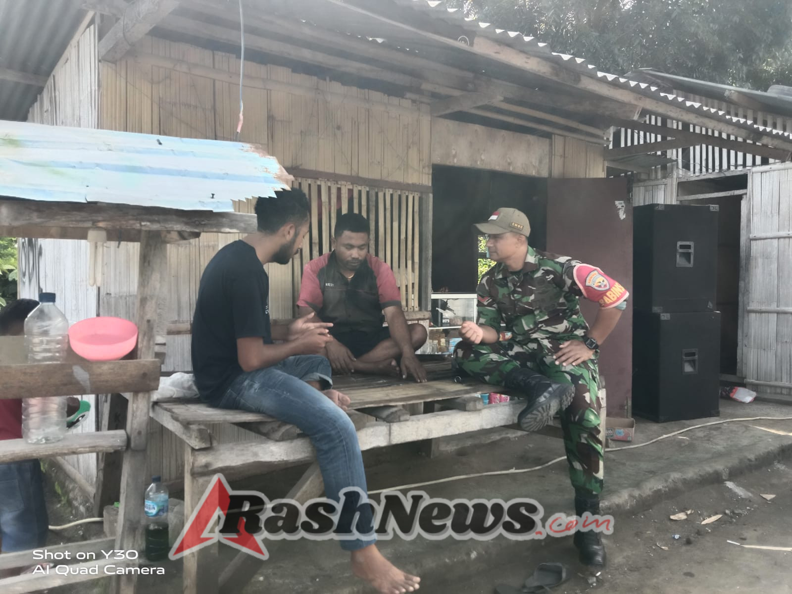 Komsos dan Pamwil Babinsa Koramil 1602-01/Ende Berjalan Lancar di Desa Odorurea