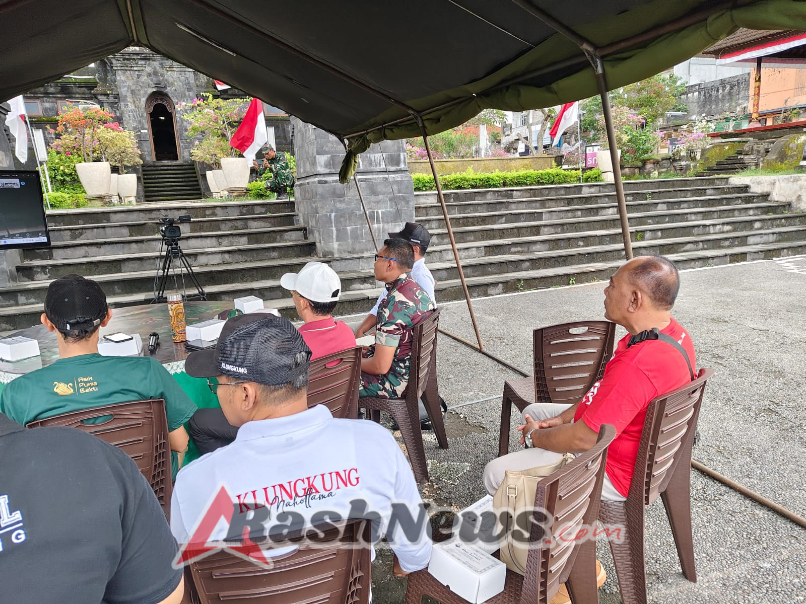 Sinergitas Sukseskan Program Pemerintah, Dandim Klungkung Ikuti GPM Serentak HUT Ke 80 Kemerdekaan RI Serentak Diseluruh Indonesia