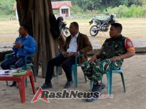 Dekatkan Diri dengan Warga, Babinsa Maurole Gelar Monitoring dan Komsos di Kotabaru