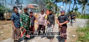Babinsa, Garda Terdepan dalam Pengamanan Upacara Adat Desa Pering Gianyar