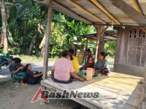 Masyarakat Dusun Onebare Sambut Antusias Kehadiran Babinsa di Tengah Mereka