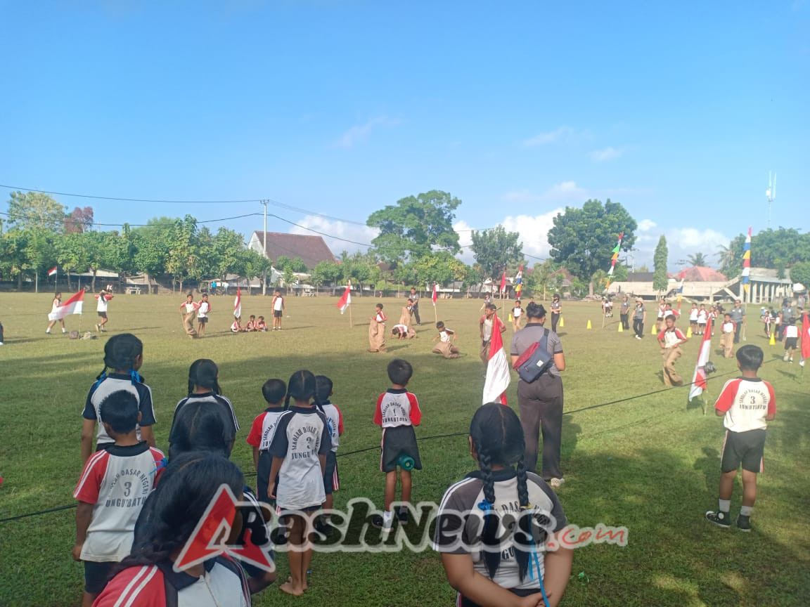 Semangat 45 Bergelora Selimuti Lomba 17an Di Desa Jungutbatu