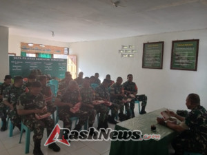 Babinsa Amarasi Jadi Garda Terdepan Pembinaan Teritorial Kodim