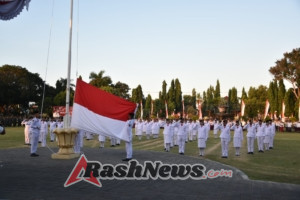 Dandim 1609/Buleleng: Momentum Penurunan Bendera Jadi Pengingat Semangat Persatuan Bangsa
