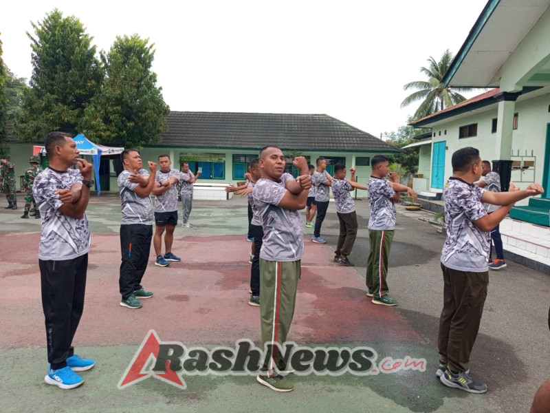 Apel Pagi Jadi Sarana Peningkatan Semangat dan Koordinasi Prajurit Kodim Ende