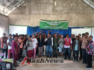 Satgas TMMD 125 Kodim Belu Bersama Distan Gelar Penyuluhan Pertanian untuk Warga