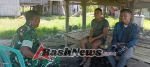 Kodim 1602/Ende Pererat Kemanunggalan TNI-Rakyat Melalui Komsos di Desa Nuanaga