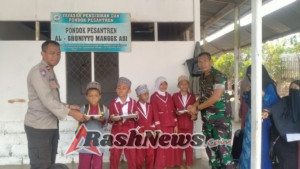 Peran Babinsa Koramil 1614-01 Dompu Terdepan Kawal Program Gizi Pemerintah di Dompu