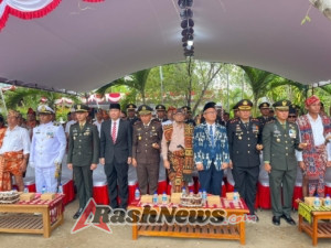 Kodim 1601/Sumba Timur Tunjukkan Komitmen Kebangsaan dalam Upacara Detik-Detik Proklamasi