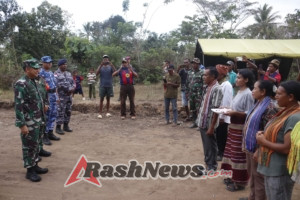 Laksanakan Pengawasan dan Evaluasi, Tim Wasev TMMD Tinjau Lokasi TMMD 125 Kodim Belu