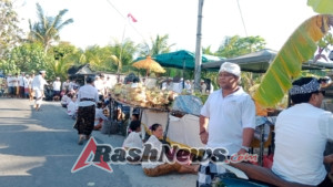 Tingkatkan Silahturahmi Dan Hubungan Harmonis, Serka Hamid Hadir Dampingi Upacara Nyapu Leger