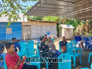 Koptu Sahlan Umar Kumpulkan Data dan Jalin Komunikasi dengan Warga Aewora