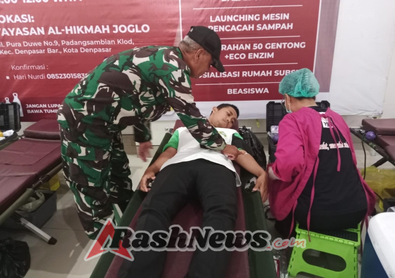 Babinsa Dukung Berlangsungnya Kegiatan Gema Milad MUI Provinsi Bali