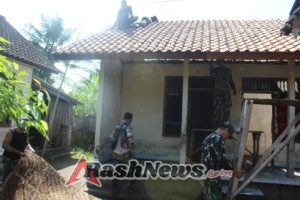 Rumah Tak Layak Jadi Layak Huni, Warga Desa Batuan: “Terima Kasih TNI!”