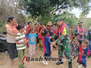 Kunjungi Lokasi TMMD, Tim Wasev TMMD 125 Kodim Belu Dapat Sambutan Hangat Dari Masyarakat