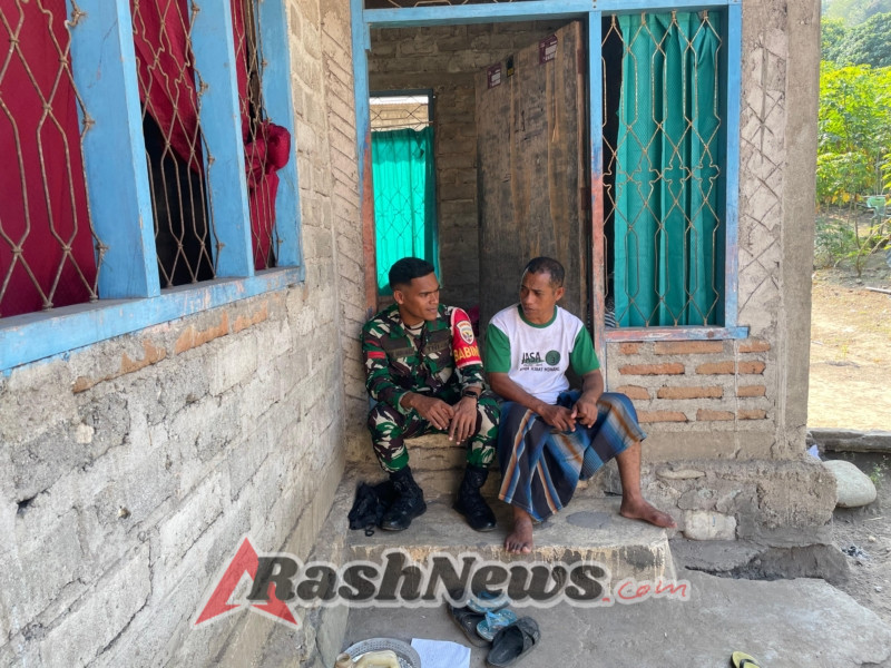 Perkuat Hubungan TNI dan Rakyat, Babinsa Laksanakan Komsos di Wilayah Binaan