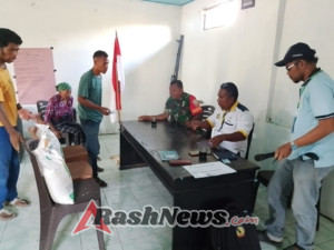 Satkowil di Garda Terdepan, Babinsa Lakukan Pamwil dan Puldata di Desa Kolikapa