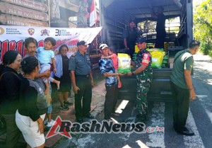 Kodim 1611/Badung Gelar Gerakan Pangan Murah Beras SPHP untuk Masyarakat