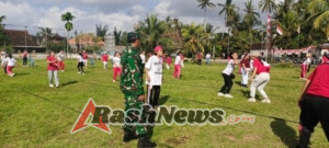 Diikuti Staf Desa Dan Kader Posyandu, Babinsa Paksebali Harap Lomba 17an jadi Ajang Perkokoh Sinergitas