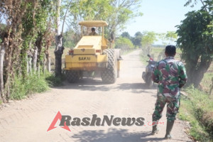 Dukung Ekonomi Petani, TMMD 125 Ratakan Jalan Usaha Tani Hingga Mulus