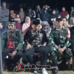 Babinsa Desa Sekokat Hadiri Resepsi Penutupan HUT ke-80 RI dan Pembagian Hadiah Lomba di Kecamatan Labangka
