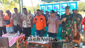 Kolaborasi BNPB dan TNI Hadirkan Air Bersih Untuk Warga