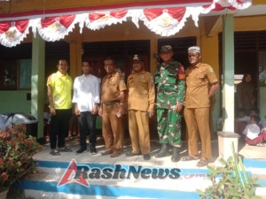 Launching Program Makan Bergizi Gratis di Dampingi Babinsa